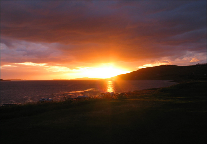 Sunset in Ullapool