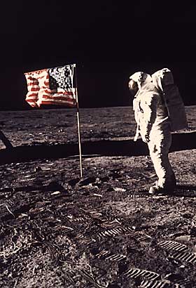 Edwin E. Aldrin - 20. juli 1969