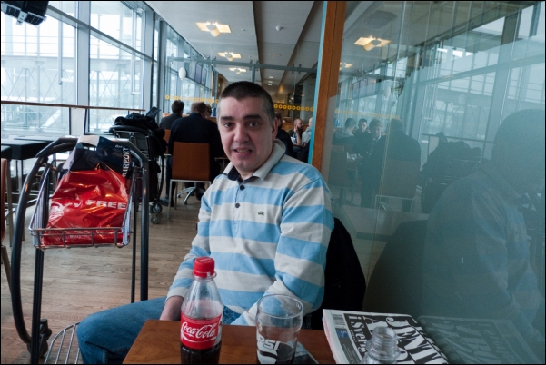 Jostein p Gardermoen
