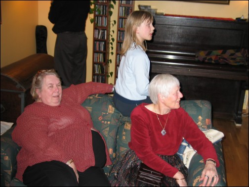 Turid, Marthine og Tora