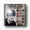 Poster displaying George Harrison and The Beatles' recordings
