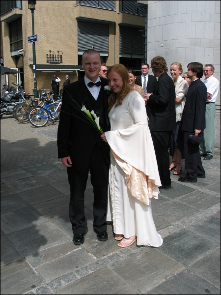 Bruden og brudgommen
