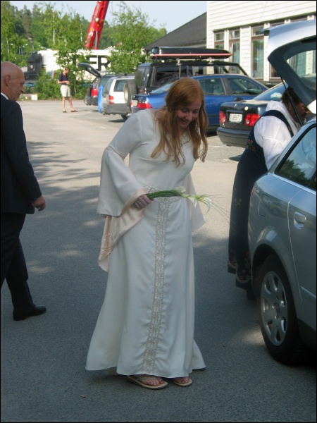 The Bride has landed
