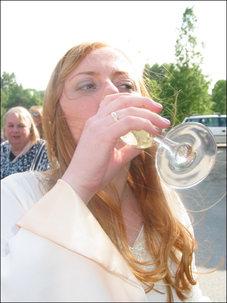 Endelig noe  drikke!